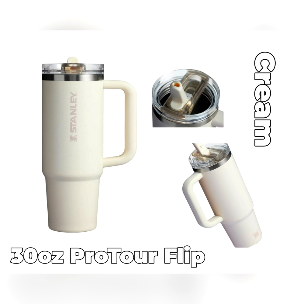 Stanley Fade 30oz Quencher ProTour Flip Straw Tumbler In Cream